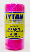 #18 Pink Nylon Twisted Braided Mason Line String
